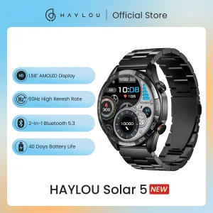 HAYLOU Solar Voice Calling Smartwatch for Men