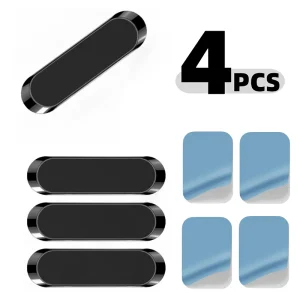 4PCS Cable Cord Winder Organizer Magnetic Car Phone Holder Stand