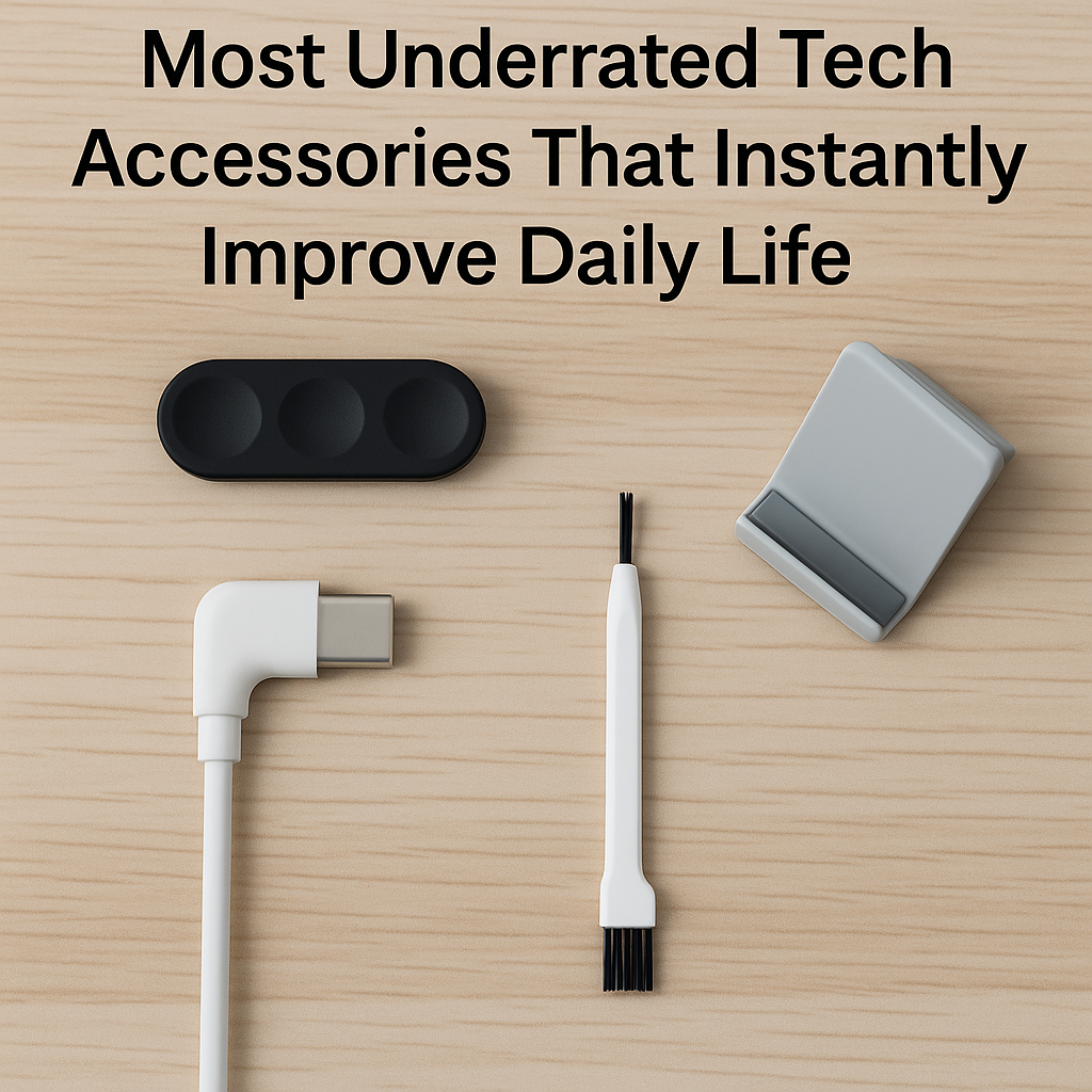 Most Underrated Tech Accessories That Instantly Improve Daily Life